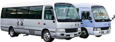 送迎バスございます