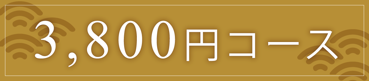 3,800円コース